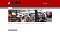 Desktop Screenshot of echelon-events.com